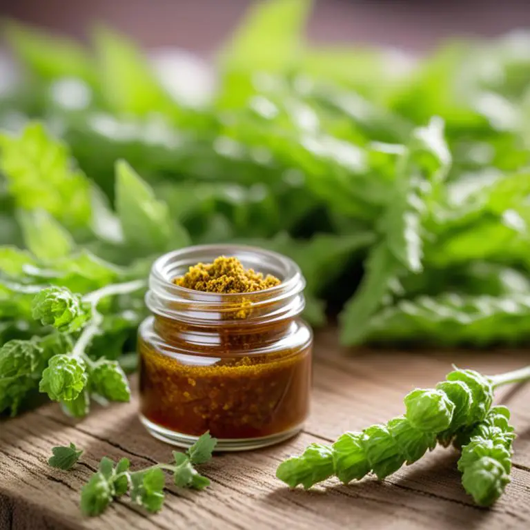 ointment made with Rumex crispus