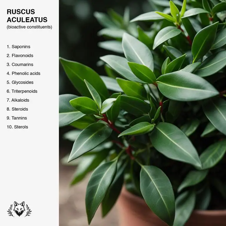 constituents of Ruscus aculeatus