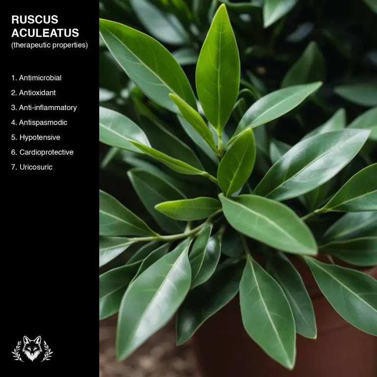 properties of Ruscus aculeatus