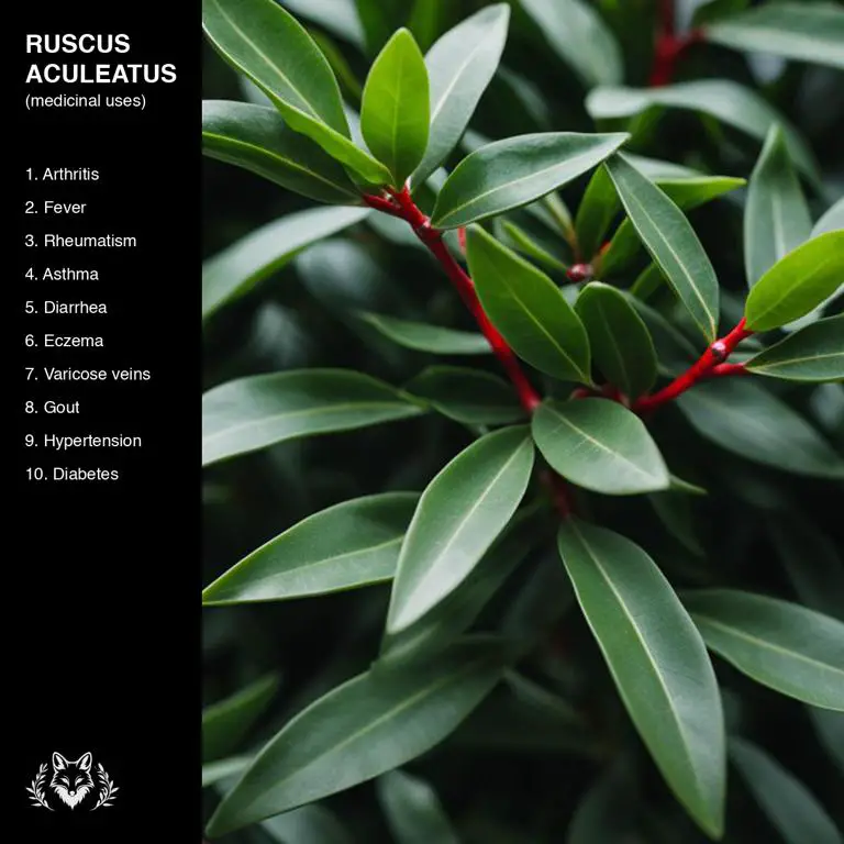 uses of Ruscus aculeatus