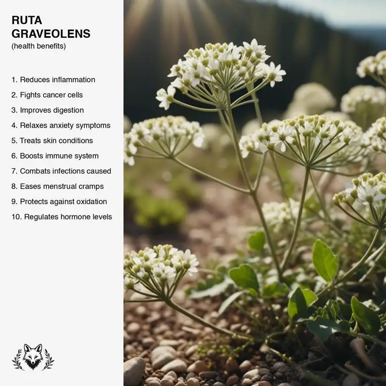 benefits of Ruta graveolens