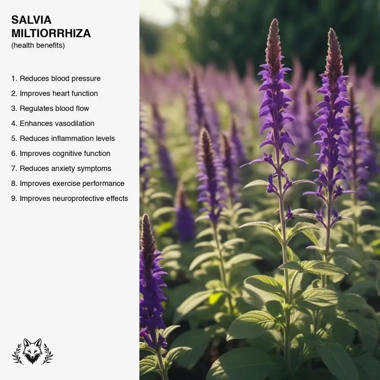 benefits of Salvia miltiorrhiza