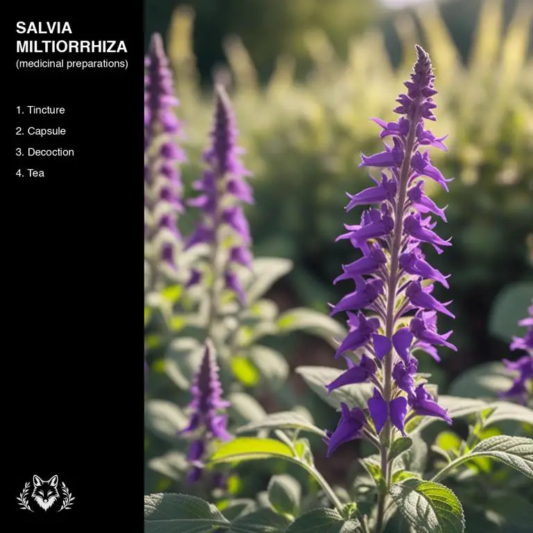 preparations of Salvia miltiorrhiza