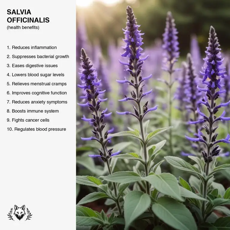 benefits of Salvia officinalis