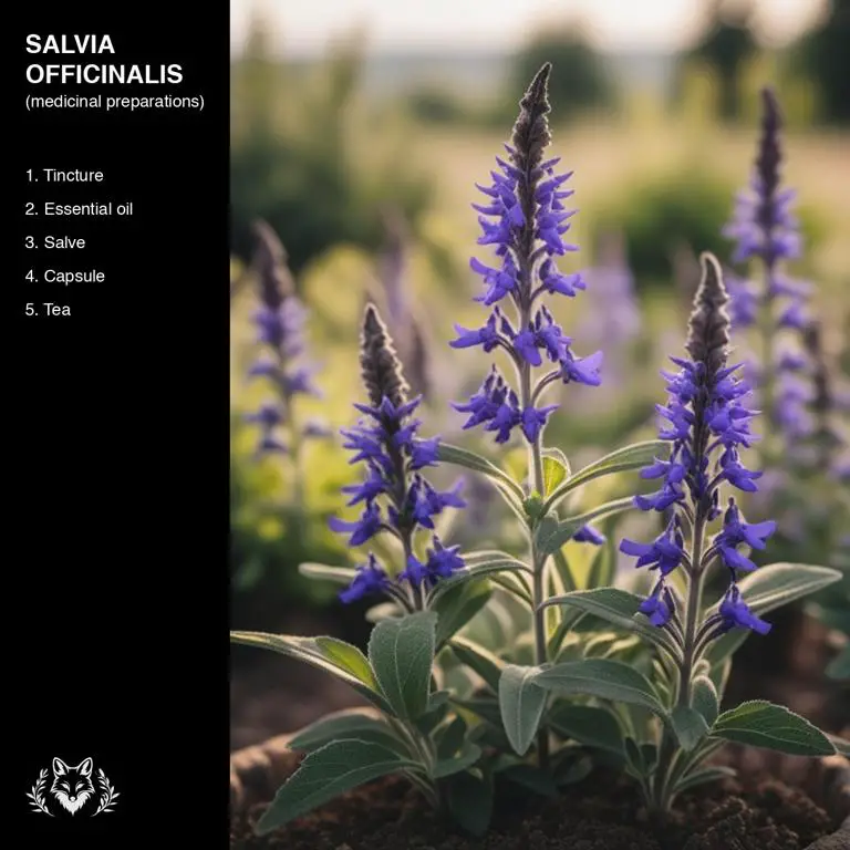 preparations of Salvia officinalis