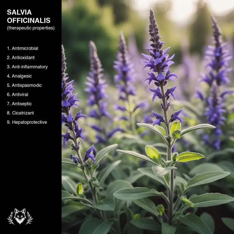 properties of Salvia officinalis