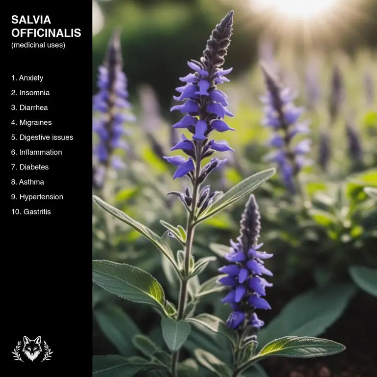 uses of Salvia officinalis