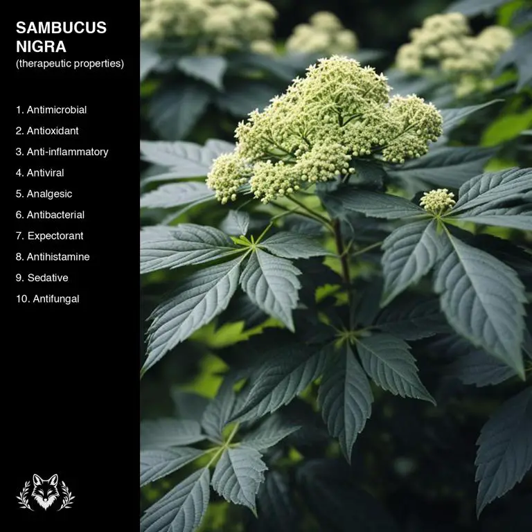 properties of Sambucus nigra