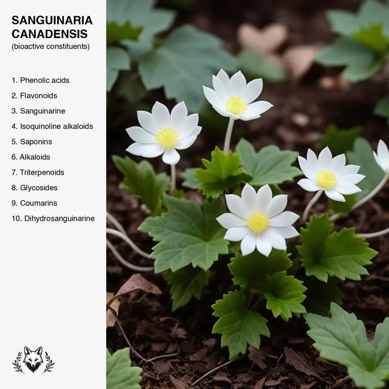 constituents of Sanguinaria canadensis