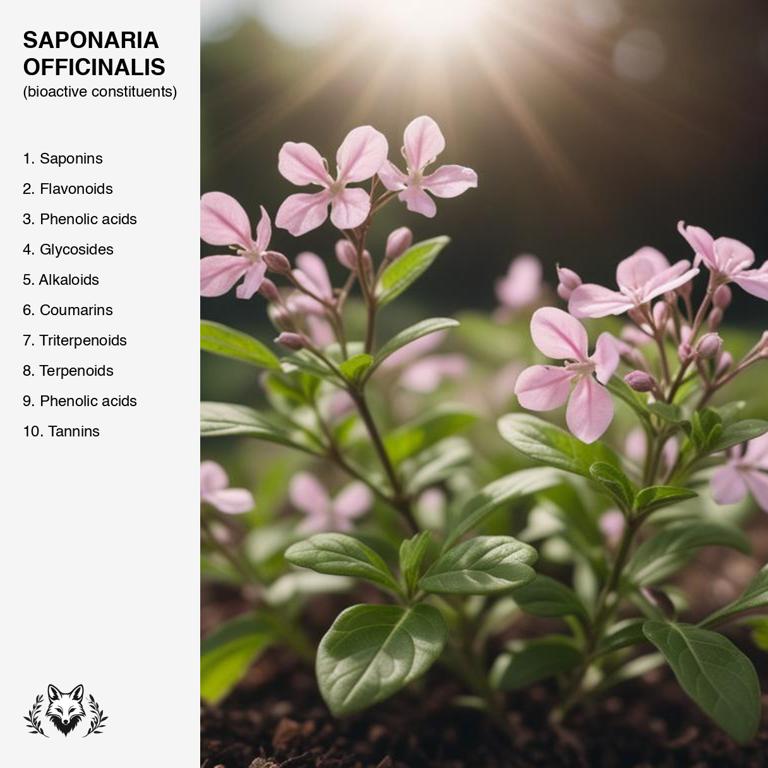 constituents of Saponaria officinalis