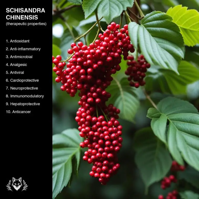 properties of Schisandra chinensis