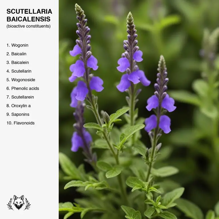 constituents of Scutellaria baicalensis