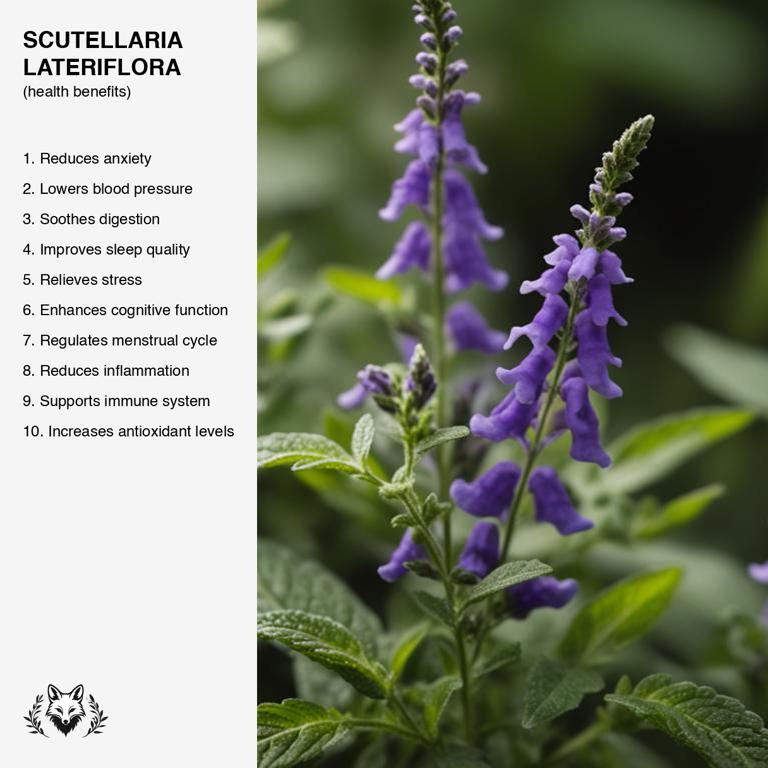 benefits of Scutellaria lateriflora