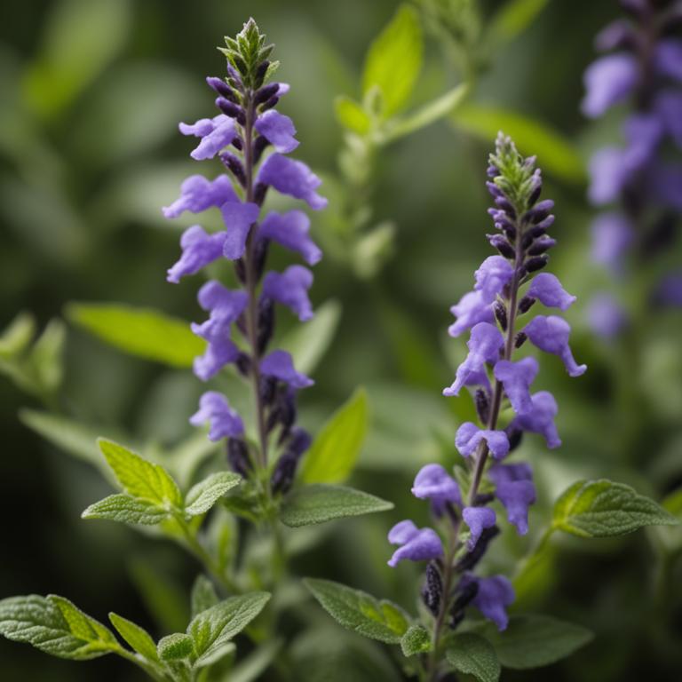 Scutellaria lateriflora plant