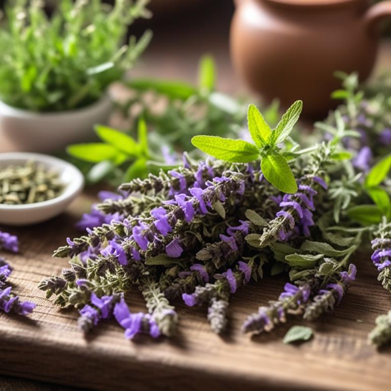 tea made with Scutellaria lateriflora