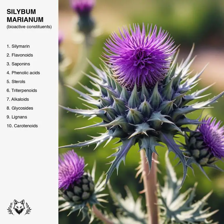 constituents of Silybum marianum