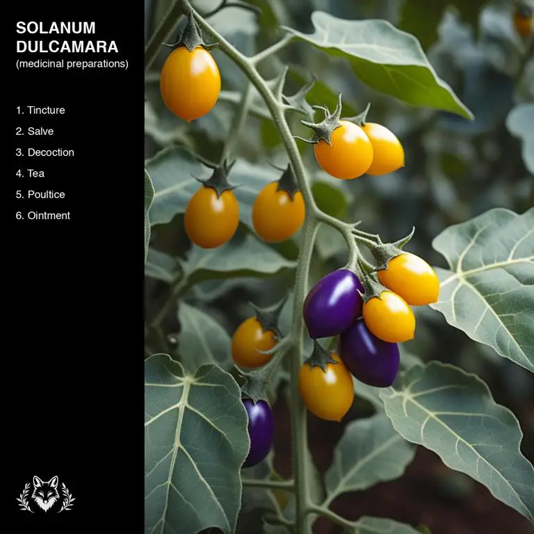 preparations of Solanum dulcamara