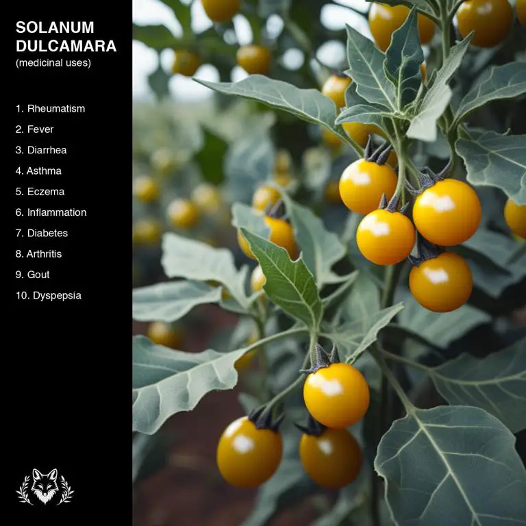 uses of Solanum dulcamara