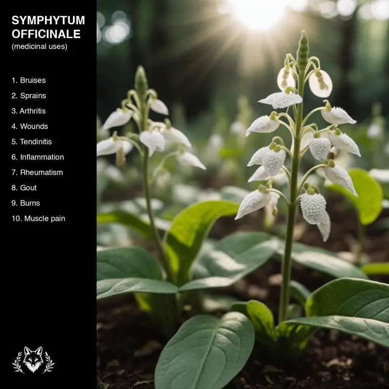 uses of Symphytum officinale