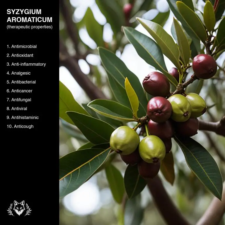 properties of Syzygium aromaticum