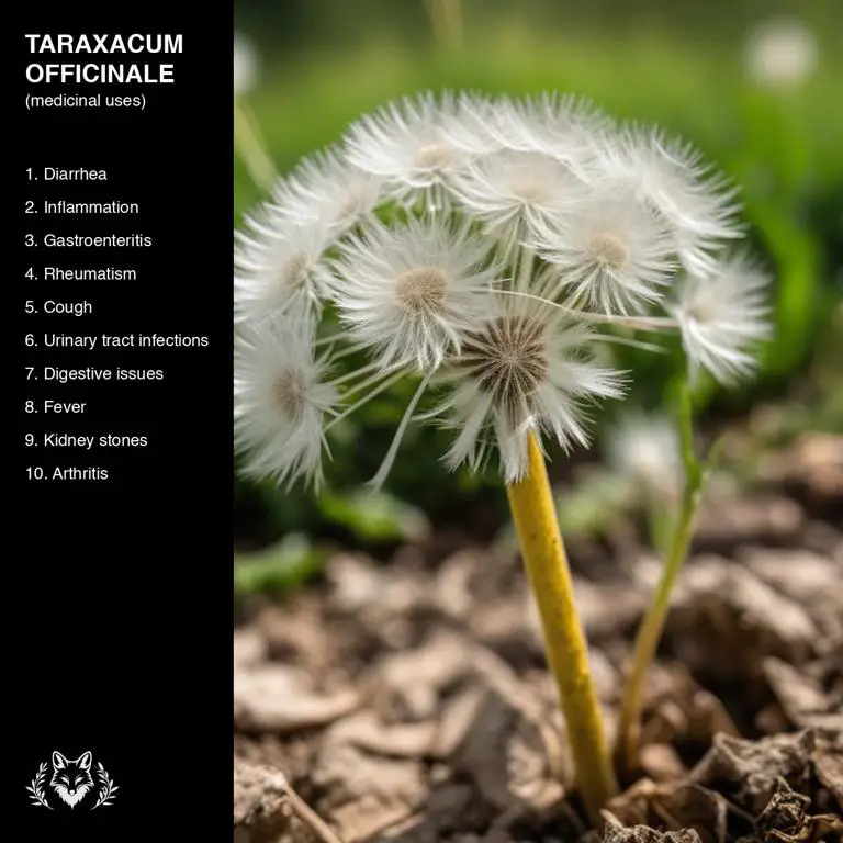 uses of Taraxacum officinale