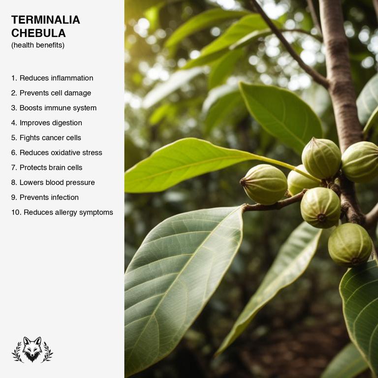 benefits of Terminalia chebula