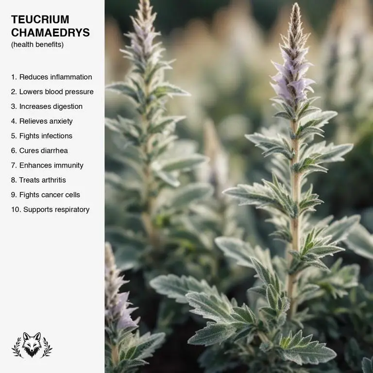 benefits of Teucrium chamaedrys