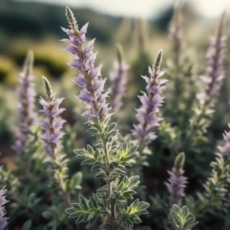 Teucrium chamaedrys plant