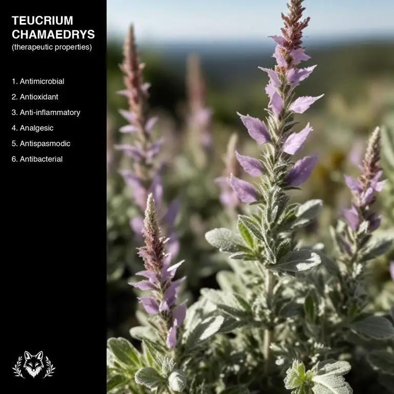 properties of Teucrium chamaedrys