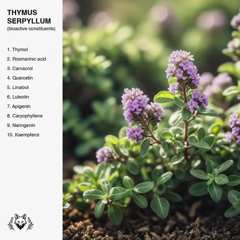 constituents of Thymus serpyllum