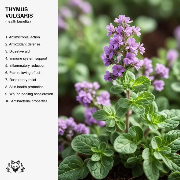 benefits of Thymus vulgaris