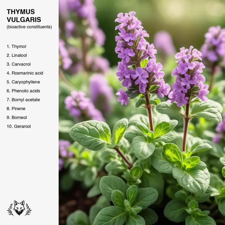 constituents of Thymus vulgaris