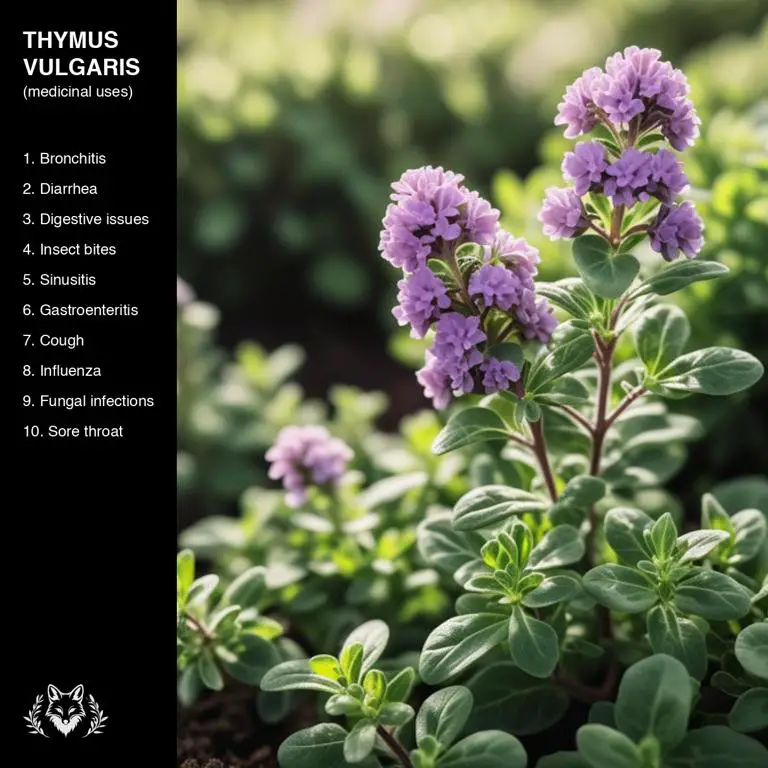 uses of Thymus vulgaris