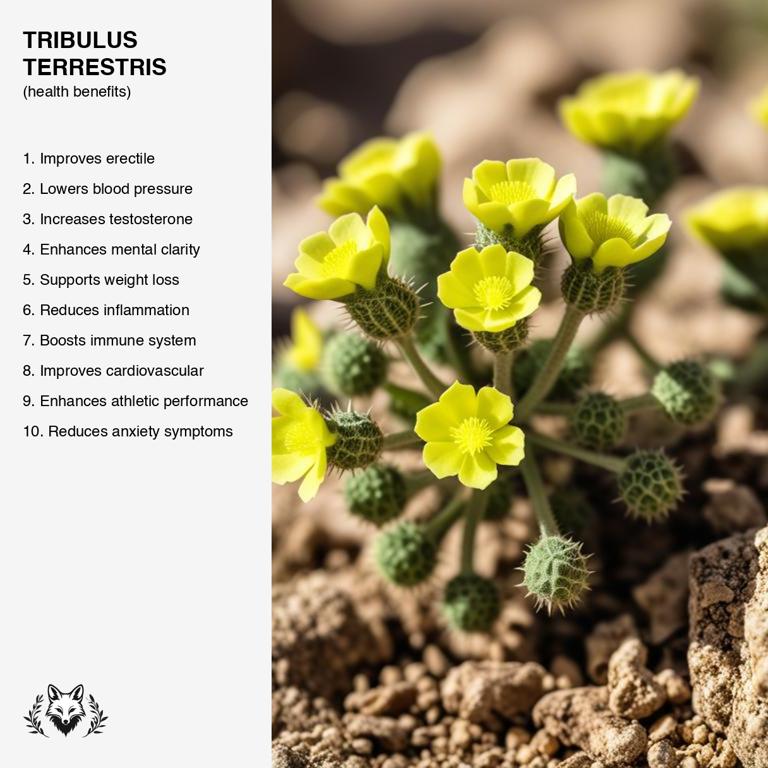 benefits of Tribulus terrestris