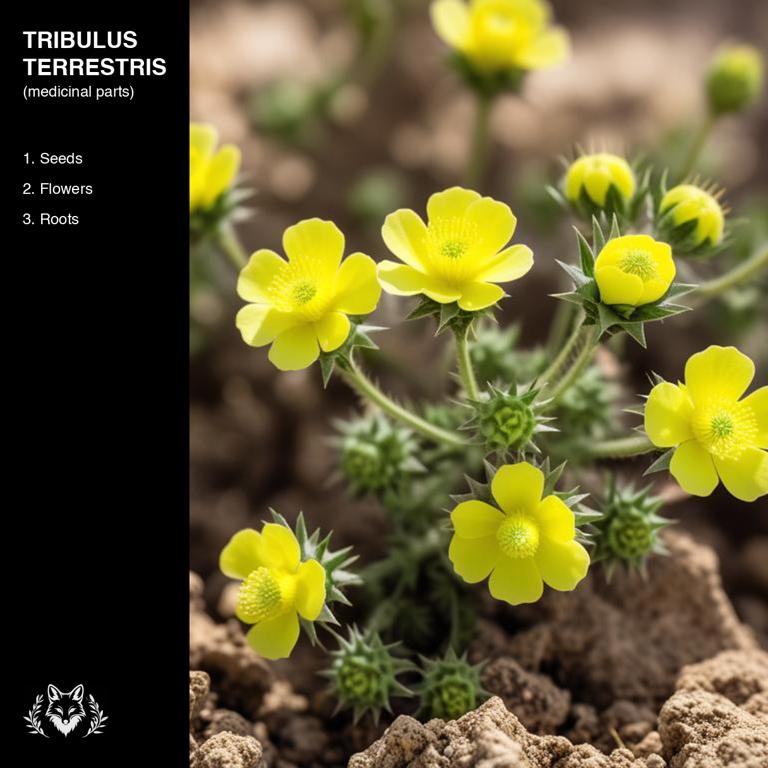 parts of Tribulus terrestris