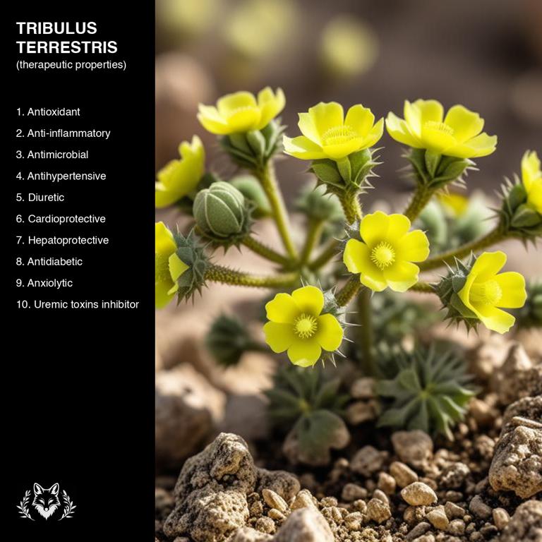 properties of Tribulus terrestris