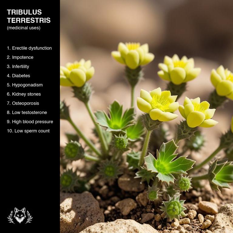 uses of Tribulus terrestris