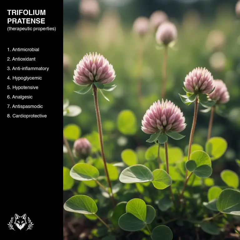 properties of Trifolium pratense