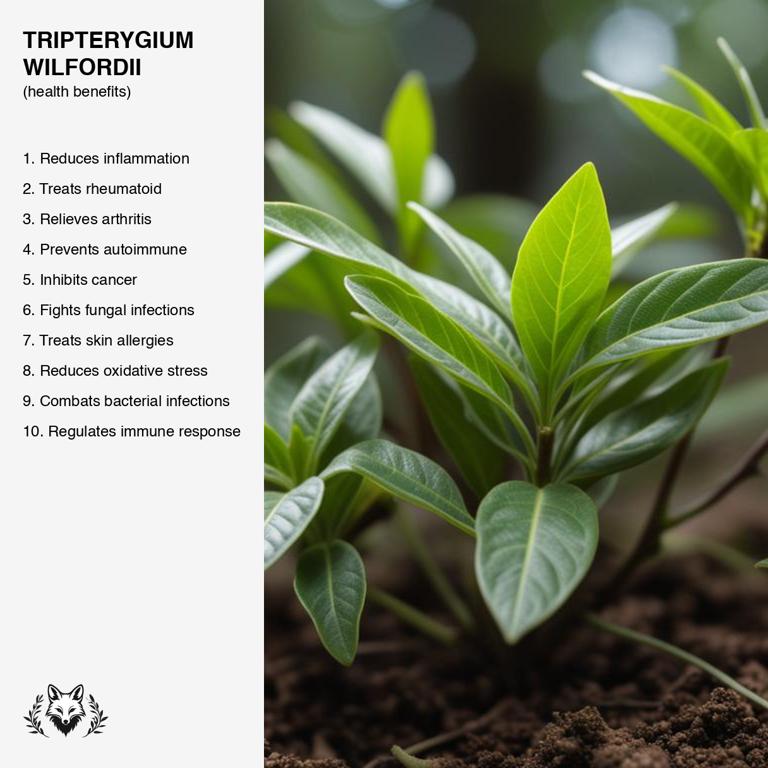 benefits of Tripterygium wilfordii