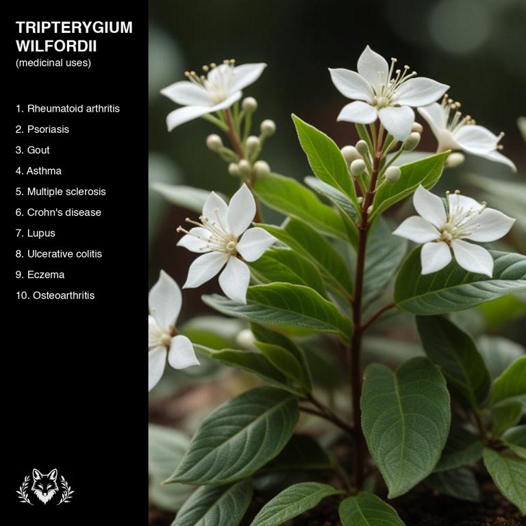 uses of Tripterygium wilfordii