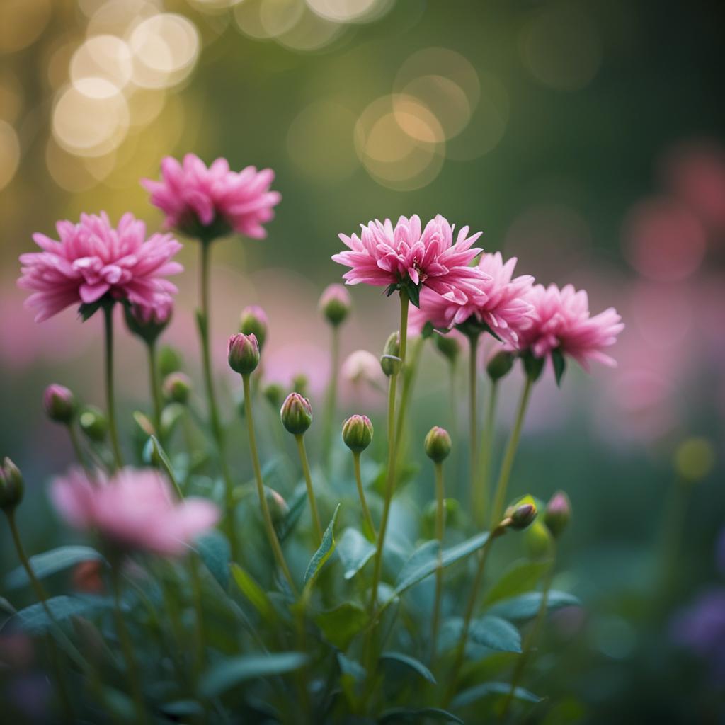 Medicinal flowers treat various health conditions.