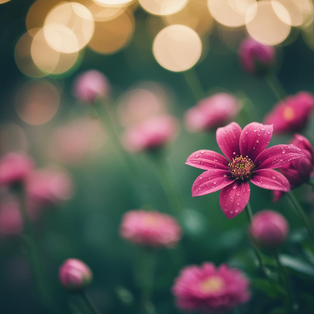 Medicinal flowers cure various health conditions.