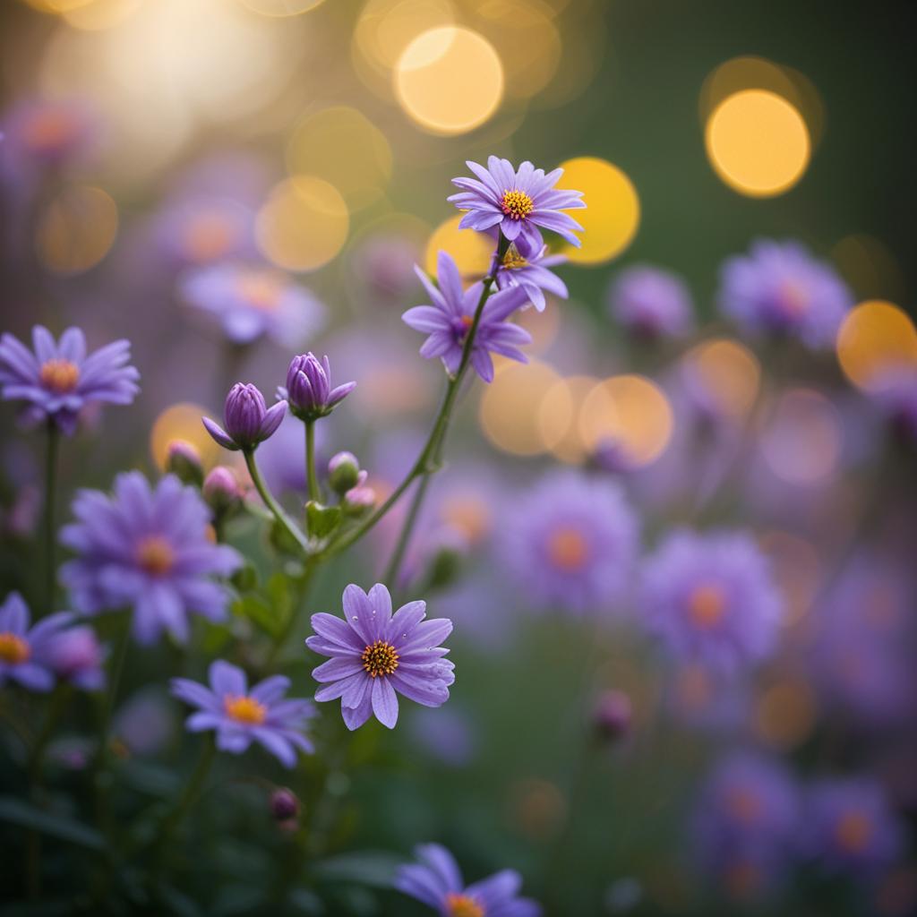 Healing flowers with natural medicinal benefits.
