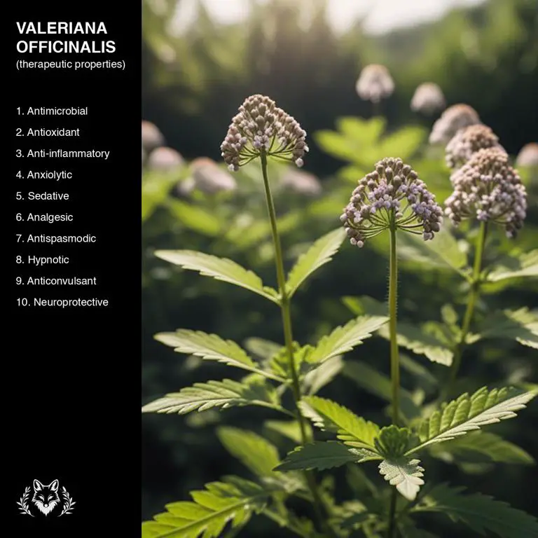 properties of Valeriana officinalis