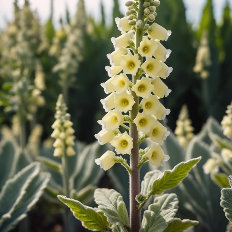 Verbascum thapsus plant