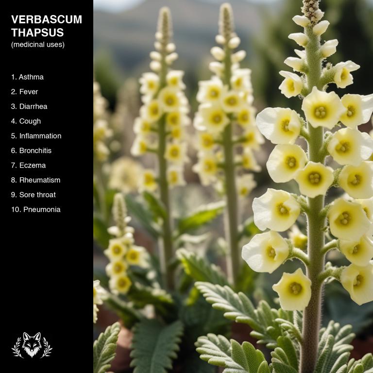 uses of Verbascum thapsus