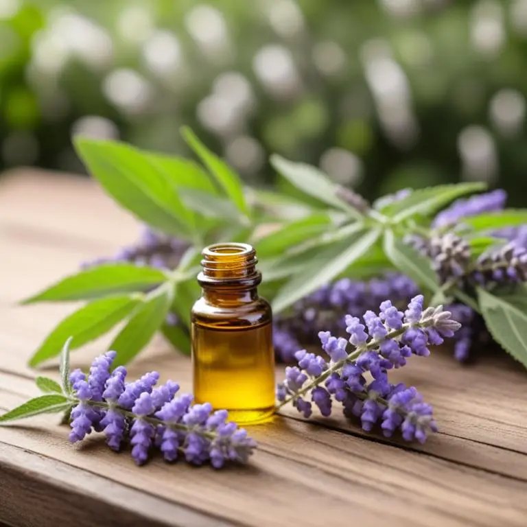 essential oil made with Vitex agnus-castus