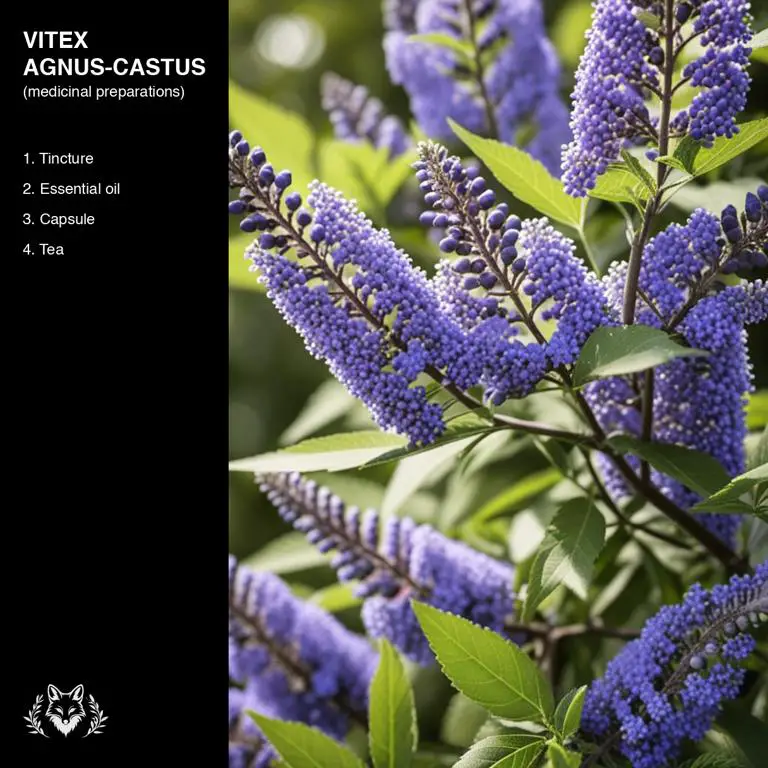 preparations of Vitex agnus-castus