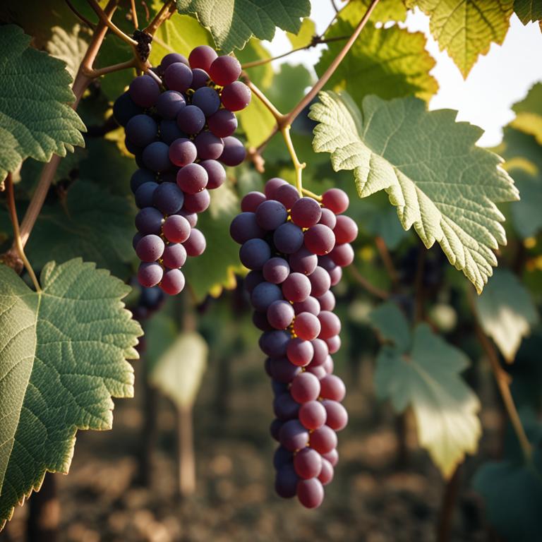 Vitis vinifera plant