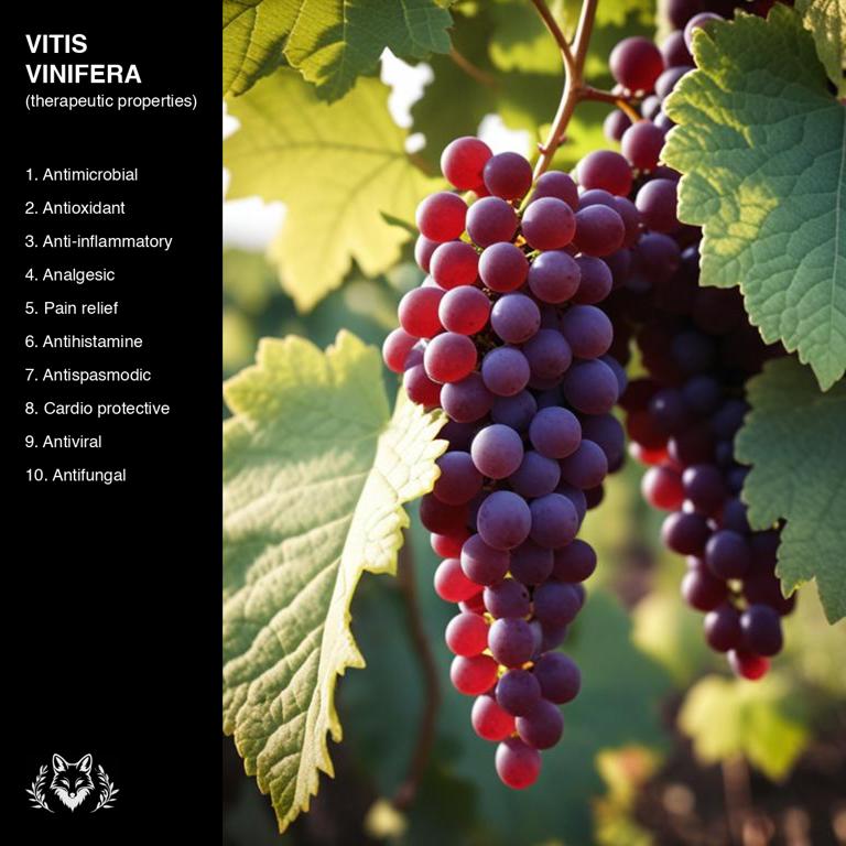 properties of Vitis vinifera